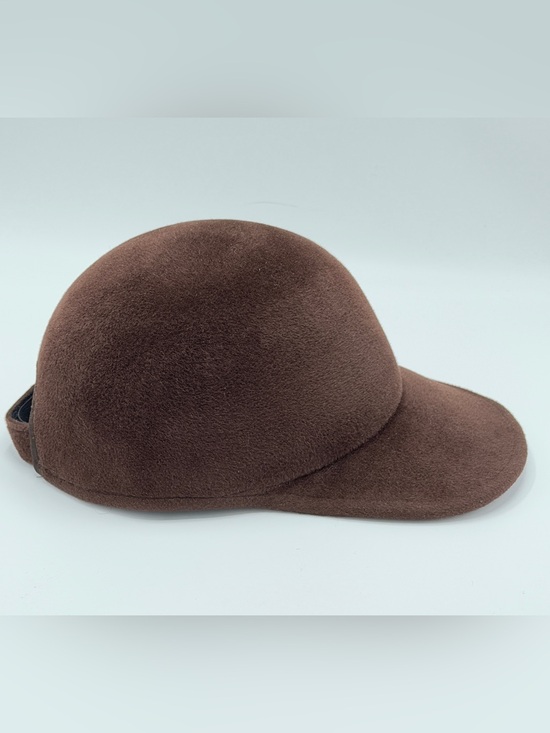 Helen Kaminski 100% Fur Felt Hat, Excellent Condition, Chocolate Brown, One size main image 7